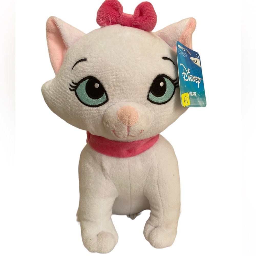 Disney the aristocats plush 11 inch tall white 2021